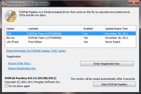 DVDFab Passkey for DVD