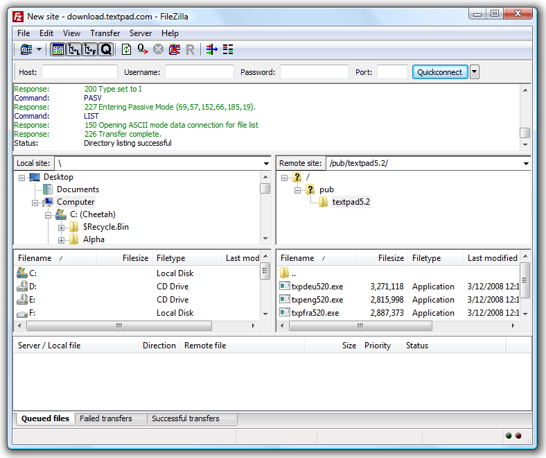 Portable FileZilla