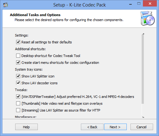 K-Lite Codec Pack Basic