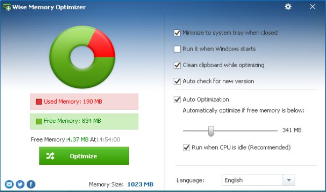 Wise Memory Optimizer